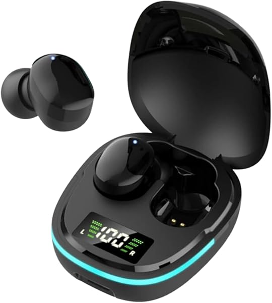 Fone de Ouvido Bluetooth Sem Fio Cancelamento de Ruído Esportivo Wireless com Microfone 5.3