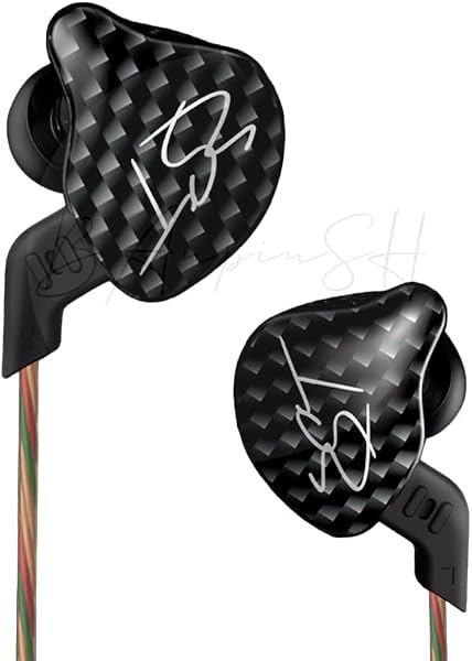 Fone de Ouvido Profissional KZ ZST Retorno de Palco Driver Dinâmico Magnético de 10mm, Intra-auricular Cabo Substituível, Original - Som Limpo para Cantores e Músicos - BAnpinSH (Preto)