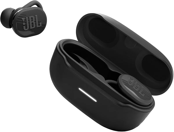 JBL, Fone de Ouvido Esportivo, Bluetooth TWS, Endurance Race Intra-Auricular, À Prova D'água - Preto
