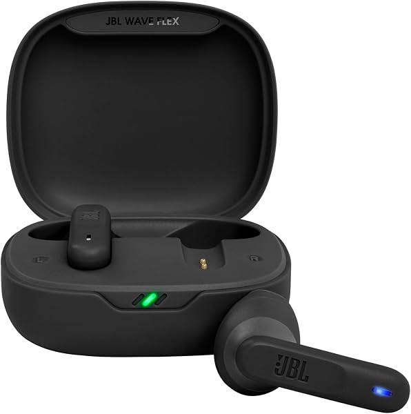 JBL Wave Flex - Fone de Ouvido Bluetooth TWS Sem Fio com Smart Ambient, 32 Horas de Bateria e Resistência à Água